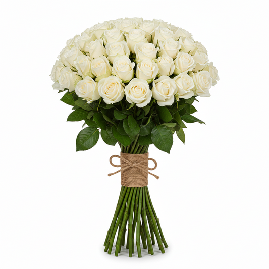White Roses — Farm-Fresh Bulk Bunches