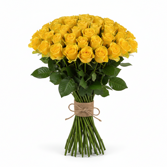 Yellow Roses — Farm-Fresh Bulk Bunches