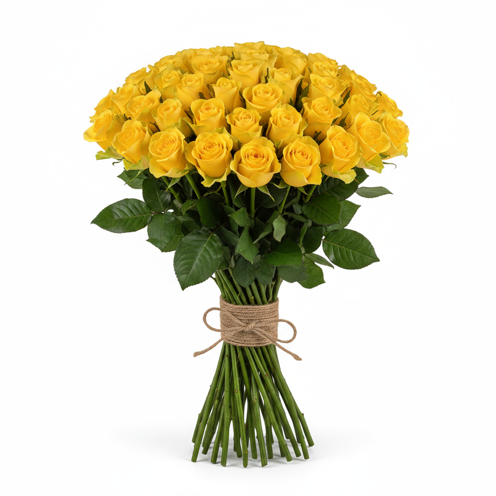 Yellow Roses — Farm-Fresh Bulk Bunches